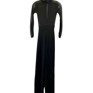 Boohoo Petite Women's Sheer Top Jumpsuit